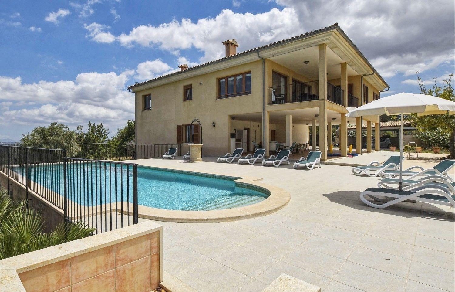 Ferienhaus Fantastisches Kuerzlich Gebautes Mit Panoramablick, Pool Und Klimaanlage *